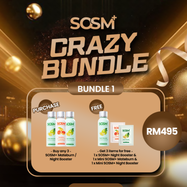 SOSM+ Crazy Bundle 1: Buy 3 Free 3