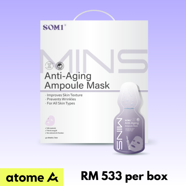 MINS Ampoule Mask (Anti-Aging) 40 sheets