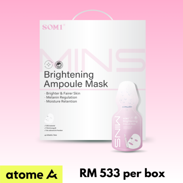 MINS Ampoule Mask (Brightening) 40 sheets