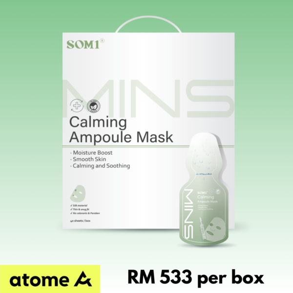 MINS Ampoule Mask (Calming) 40 sheets