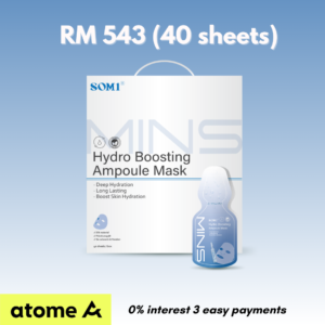 MINS Ampoule Mask (Hydro Boosting) 40 sheets