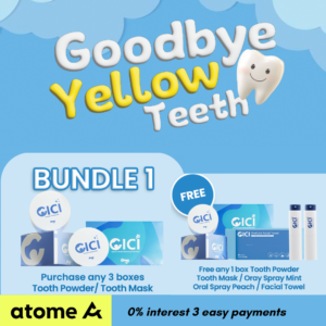 CICI Whitening Tooth Powder/Tooth Mask - Bundle 1
