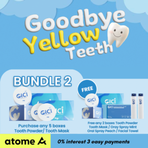 CICI Whitening Tooth Powder/Tooth Mask - Bundle 2